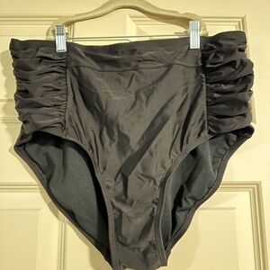 Kona Sol Black Bikini Bottoms